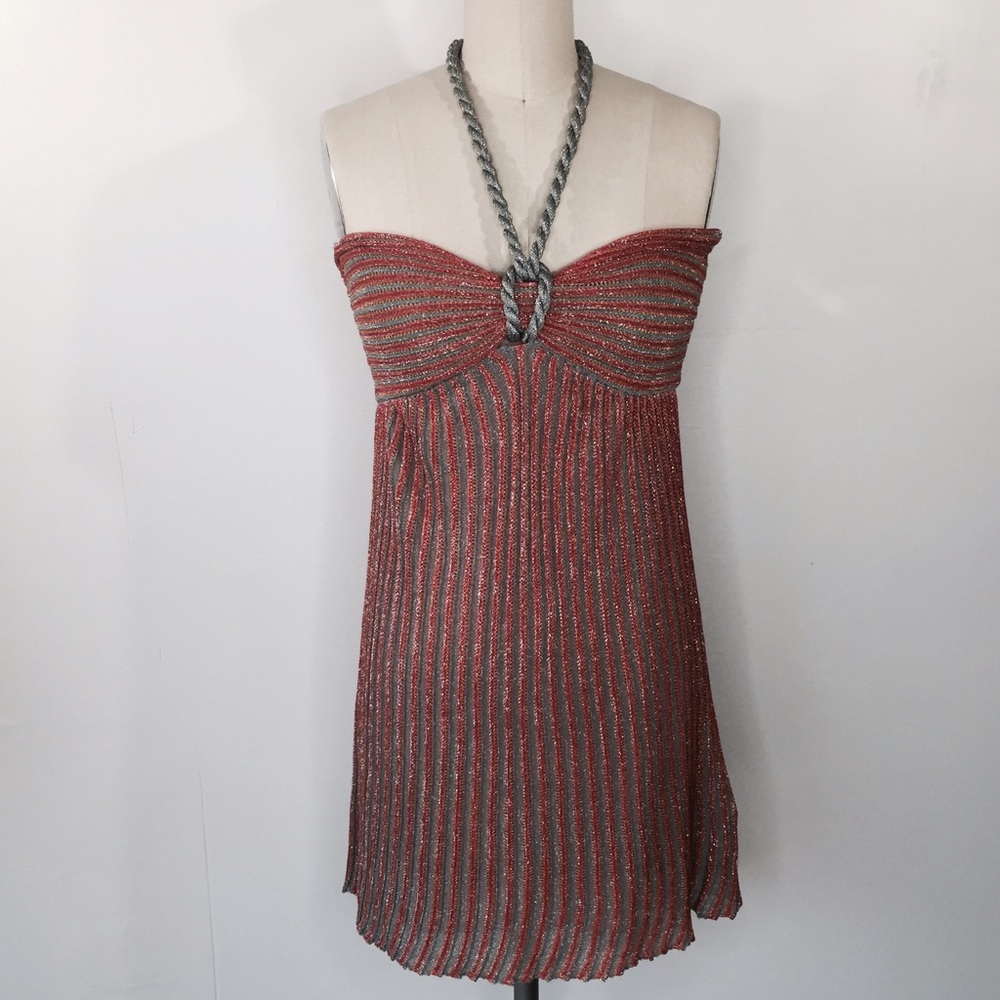 MISSONI Made in Italy Halter Dress S